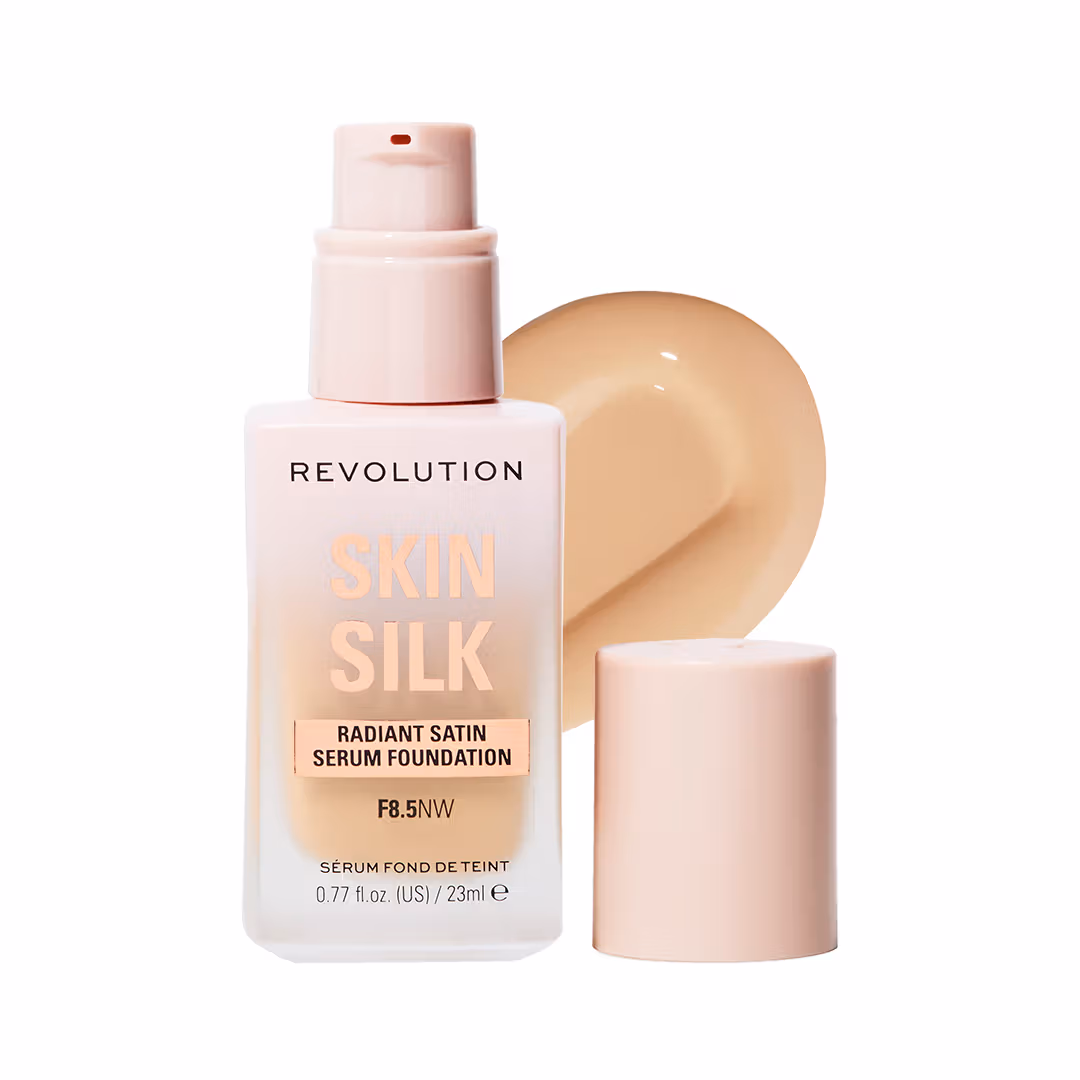 Makeup Revolution Skin Silk Serum Foundation - F8.5 W (23ml)